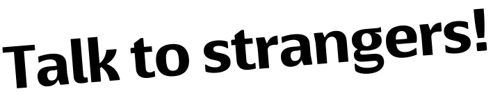 Omegle Tagline